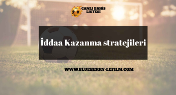 İddaa Kazanma stratejileri