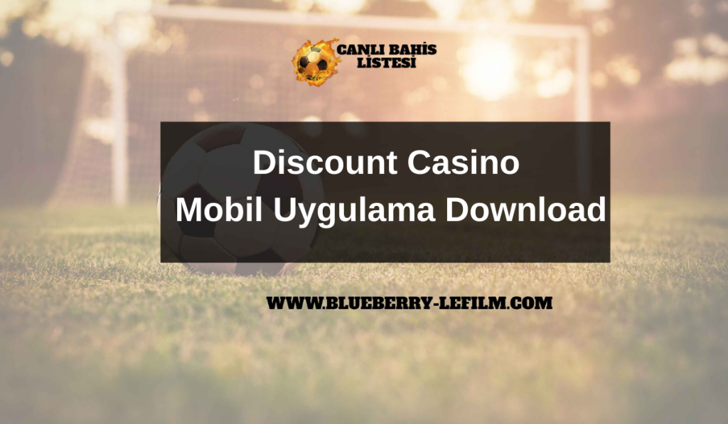 Discount Casino Mobil Uygulama Download