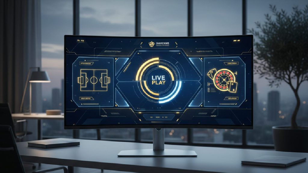 Betchip 2026 platformunun modern ve yüksek teknolojili arayüzünü gösteren genel görünüm.