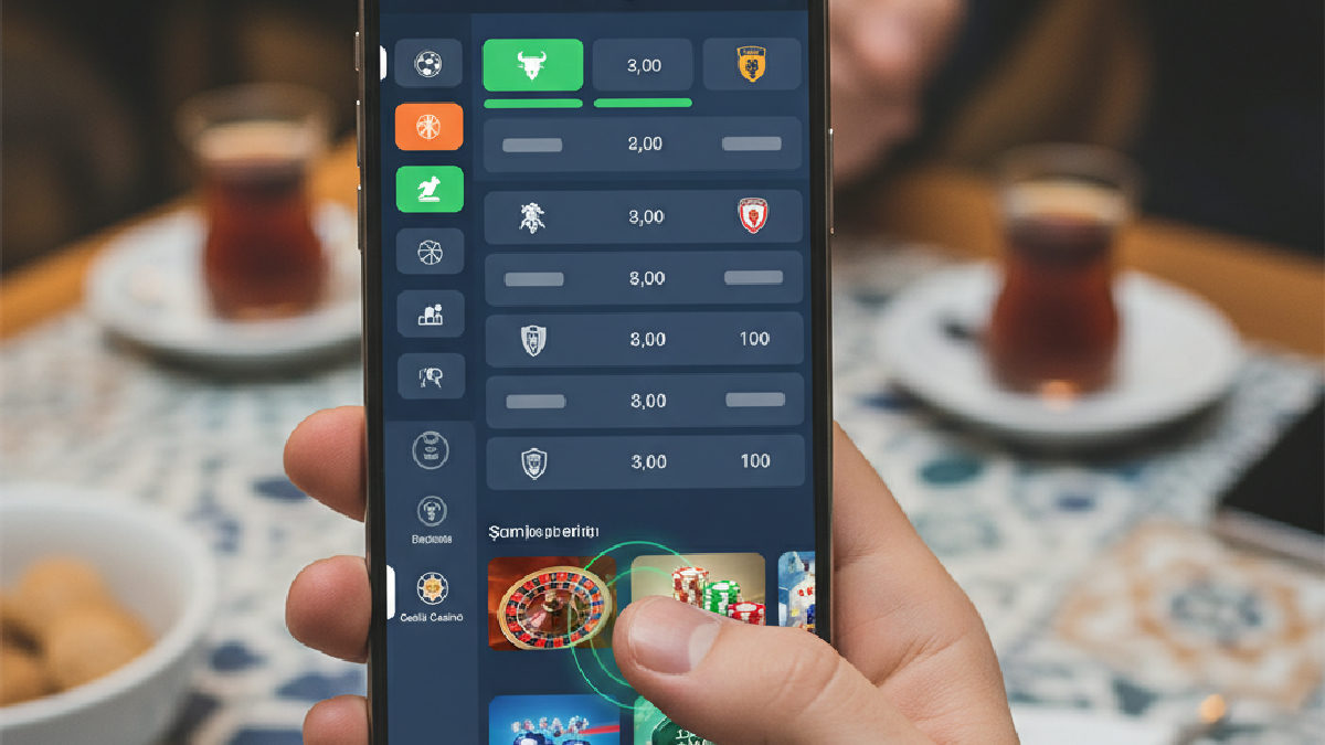 Jokera mobil uygulamasından spor ve casino oyunlarına kolayca erişim imkanı.